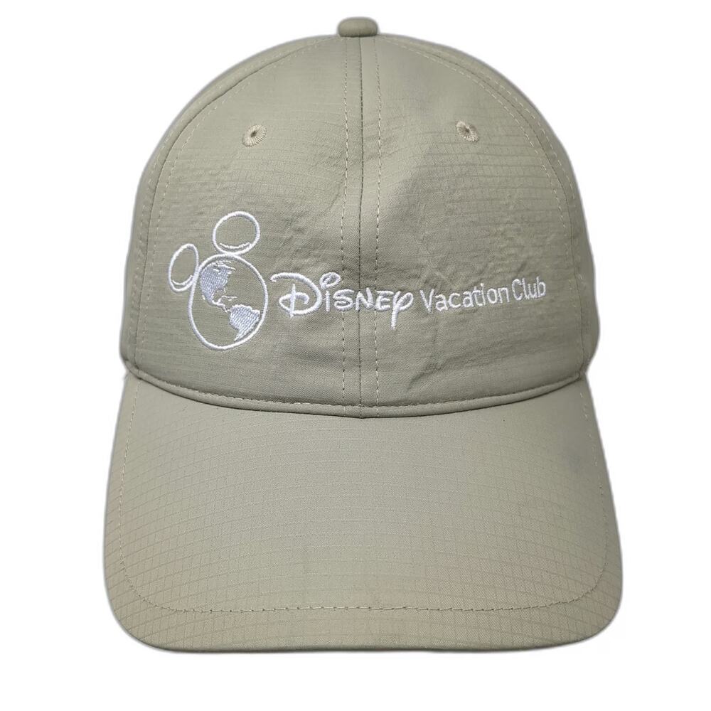 Disney Vacation Club Member Hat Beige Baseball Cap One Size Strapback